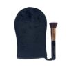 Echolly Tanning MittSunless SelfTanning MittDoubleSided Fake Tan Mitt Self Tan MittUltra Soft Tanning MittApply Self Tanner Lotions Mousses black