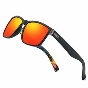 FRROS Vintage Polarized Sunglasses For Men And Women Driving Fishing Sun Glasses 100 UV Protection 518