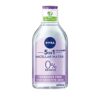 NIVEA MicellAIR Sensitive Micellar Water Pack of 5 x 400 ml FragranceFree MakeUp Remover Micellar Cleansing Water for Sensitive Skin Gentle Skin