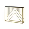 Hall Table Home Living Room Sofa Table Rectangle Durable Console Table Villa Entrance Console Table Marble Console TableSize80  30  80Color2