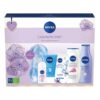 NIVEA Cashmere Soft Gift Set 6 Pieces Relaxing and Refreshing NIVEA Gift Set Includes Shower Cream Face Wash Face Mask Body Lotion and More Gifts