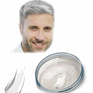 Hair Color WaxOnetime Temporary Modeling Natural Color Hair Dye WaxNatural Matte Hairstyle for party.Cosplay MasqueradeNightclubHalloween