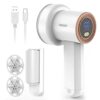 Cosicosy Fabric Shaver, Bobble Remover for Clothes Lint Remover Debobbler Clothes Shaver LED Digital Display 2-In-1 Lint Roller Wool Defuzzer Flu