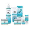 Creightons H2O Boost Hydrating Hyaluronic Skincare Collection 50 ml Day Gel 250 ml Foaming Gel Wash 200 ml Hot Cloth Cleanser 50 ml Overnight Mas