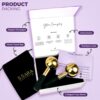 S.Sara Cryo Ice Globes  Facial skin care tool for face neck and eyes  Stainless steel facial massage roller  Depuff skin  Rejuvanate skin  Set of