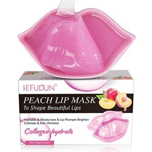 Moisturizing Lip Mask Collagen Infused Lip Masks Moisturizer Lip Mask for Dry Lips Effectively Moisturizing Lip Skin Remove Dead Skin Lip Care Pr
