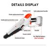 6 inch Cordless Chain Saw, Mini Electric Rechargeable Chainsaw, Battery Powered Pruning Saw, Garden Power Tool Compatible for 18V Makita Battery
