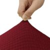 Amusingtao Armrest Covers Sofa Set of 2 Stretch Armchair Couch Anti-Slip Waterproof Furniture Protector Slipcovers for Armrest Chair Covers (Wine