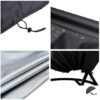 longziming Waterproof Egg Hanging Chair Cover with Zipper, 200*230CM 210D Oxford Fabric Heavy Duty Veranda Patio Cocoon Chair Garden Protective C
