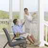 Keter Rio Patio Set Table and Chairs  GraphiteGrey