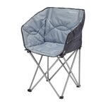 Eurohike Quilted Tub Camping Chair, Folding Chair, Garden Chair, Festival Chair, Ideal for Outdoor Events, Camping Furniture, Camping Equipment,