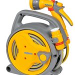 HOZELOCK - Mini Reel "Pico Reel" 10m : Ideal for Patios, Balconies and Small Gardens, Compact Streamlined Reel, Effortless Rewinding, Supplied wi