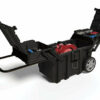 Keter 17203037 KET17203037 Wheeled Job Box Black, 57 Litre