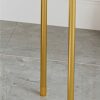 Plant Display Stand Compact Round Side Table 60cm Tall Telephone Table White Marble Console Table for Hallway Balcony Living RoomSize30  30  60cm