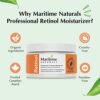 Retinol Moisturizer for Face 120ml  Anti Ageing Face Cream Reduces Scars Ance and Wrinkles with Hyaluronic Acid and Vitamin E