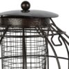 Green Jem Dome Caged Peanut Wild Bird Feeder, Designed To Deter Squirrels And Also Larger Garden Birds Such As Pigeons And Doves.