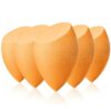 Hygea Beauty Makeup Sponge  Set of 5 Multicoloured NonLatex Soft Beauty Blender for Cream Powder and Liquid Teardrop  Multicolour