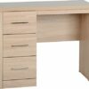 Seconique Lisbon 3 Drawer Dressing Table Set Light Oak One Size