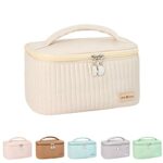 Make up Bags Portable Travel Cosmetic Cases Make up Organizer Toiletry Bags PU Leather Washable Waterproof Makeup Bag for Women