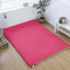 Japanese Futon Cover with Zipper 100% Cotton Cover for Traditional Floor Futon Mattress Removable Washable Without Mattress