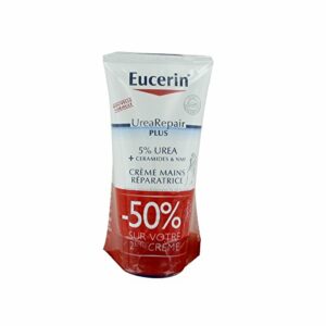 Eucerin UreaRepair PLUS 5 Urea Repairing Hand Cream 2 x 75ml