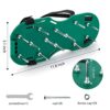 Newthinking Lawn Aerator Shoes, Heavy Duty Spiked Aerating Sandals, Garden Grass Aerator Spiked Sandals with Hook & Loop Straps, All-New Unique D