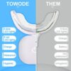 Teeth Whitening Kit TOWODE 32 LED Tooth Whitening Light with Charging Case 2 Teeth Whitener Gels and 1 Desensitizing Glue Whiting Teeth Set Inclu