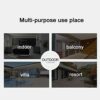 Patio Sofas Outdoor Sofa Cover AllWeather Modular Sofa Garden Combination Dialogue Set Color  Style 4 Style 5