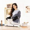 LAFFAIR Oven Mitts Premium Non-Slip Silicone Oven Gloves Heat Resistant - Oven Mitt Stylish & Versatile Kitchen Protection Oven Mitts Heat Resist