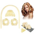 Heatless Curlers Headband Upgraded Cellucotton Women Hair CurlersNo Heat Soft  Comfortable Sleep Velvet Heatless Curlers Adjustable Wave Heatless