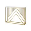 Hall Table Home Living Room Sofa Table Rectangle Durable Console Table Villa Entrance Console Table Marble Console TableSize80  30  80Color2