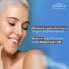 Joanna Ultra Color  Silver Hair Rinse In Spray For Blond And Light Hair  Ashen Grey Shade  Natural Shine  Eliminates Yellowish Hue Of Grey Blonde