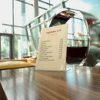 SIGEL TA210 Sign Holder, Slanted, For A4, Single-Sided Presentation, Uv Resistant Acrylic, Transparent, 3 Pcs.