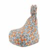 WXFN Bean Bag Chair Kids Bunny Bean Bag Set Ergonomic without Filler Made of Cotton And Linen Fabric Soft And ComfortableC