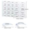 16Pcs Eyeliner Stencils Eyeliner Eyeshadow Stencils Cat Kit Eyeliner Stencil Stickers Stamp Pads Smokey Eye Shadow Eyeliner Stencil Molds Quick E