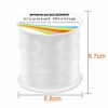 Paxcoo 0.8mm Elastic String, Stretchy Bracelet String Crystal String Bead Cord for Bracelet, Beading and Jewelry Making (120m)