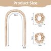 URAQT Heatless Curling Rod Headband No Heat Hair Curler for Long Hair Soft Silk Ribbon Sleeping Hair Rollers Wave Curls Lazy Curler Set DIY Hair