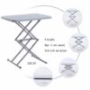 HZF Square Living Room Sofa Table Side Table Bay Window Balcony Simple Folding Lift Coffee Table Tea Dining Table Dualuse Small End TableColorGre