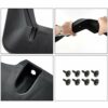 QWASZX Car Mud Flaps Mudguards, Front Rear Splash Panel Guards Protective Fender Styling Body Accessories for R-enault Koleos 2009-2016, Genuine
