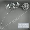 Dancing Fairies And Dandelion Stainless Steel Garden Ornament | Adding A Touch Of Magic To Your Garden With Dancing Fairies And Dandelion Sculptu
