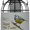 Green Jem Dome Caged Peanut Wild Bird Feeder, Designed To Deter Squirrels And Also Larger Garden Birds Such As Pigeons And Doves.