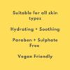 ManCave Lemon  Oak Nourishing Hand Cream 300ml Suitable for All Skin Types Natural Formulation Vegan Friendly Bottle made from Recycled Plastics