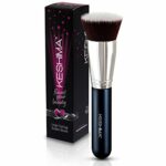 Large Flat Top Kabuki Foundation Brush By Keshima  Premium Makeup Brush for Liquid Cream and Powder  Buffing Blending and Face Brush 4.0 cm Top D