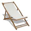 HOUKAI Bamboos and Canvas Patio Chair Adjustable Fishing Picnic Chair Outdoor Furniture Color  D Size  One size