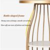 Artiz Round Creative Table Marble End Tables Light Luxury Marble Side Table Small Coffee Table Doublelayer Storage Simple Bedside Table Nightstan