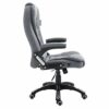 Cherry Tree Furniture Executive Recline Extra Padded Office Chair (Grey Fabric)
