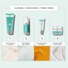 REN Clean Skincare Clearcalm Clarifying Clay Cleanser Cleanse Calm and Comfort BreakoutProne Skin With Kaolin Clay  Willow Bark 150 ml