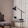 KIZQYN Coffee Table Fashion Side Table Modern Coffee Table Metal Small Table Balcony Living Room Bedroom Home Hotel Office Furniture Center Table