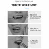 Tooth Whitening Foam ToothpasteTooth MousseTeeth Colour Corrector FoamTooth Stain Removal Brighter TeethIntensive Stain Removal Toothpaste for Te