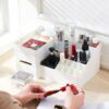 JIUJ Beauty Multifunction Makeup Jewelry Organiser Cosmetic Accessories Make Up Storage Boxes White